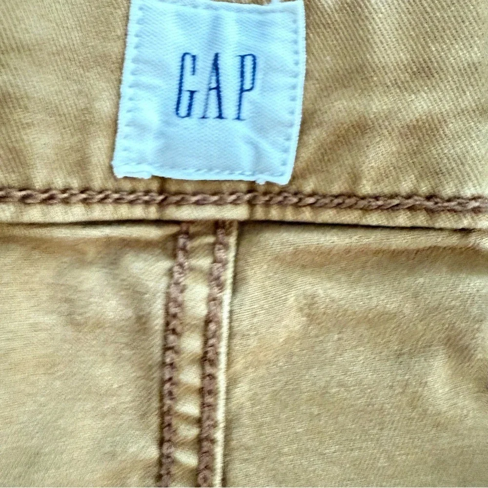 GAP Essential Khaki Brown 5 Pocket Flat‎ Front 10